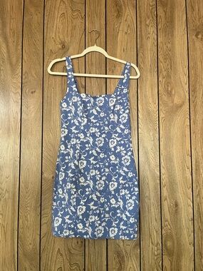 Abercrombie Blue Floral Sundress